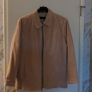 Alfani suede zippered Jacket